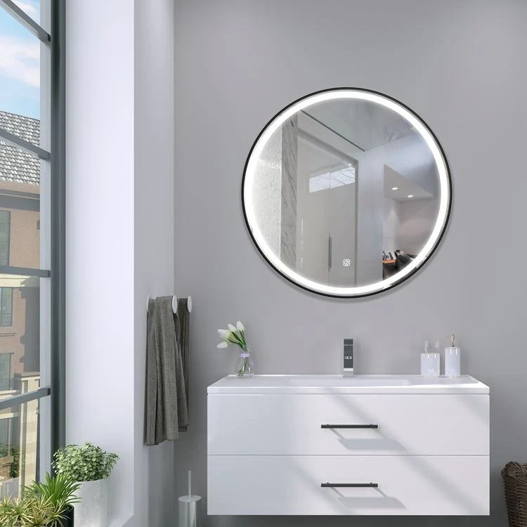 black illuminated mirror black illuminated mirror