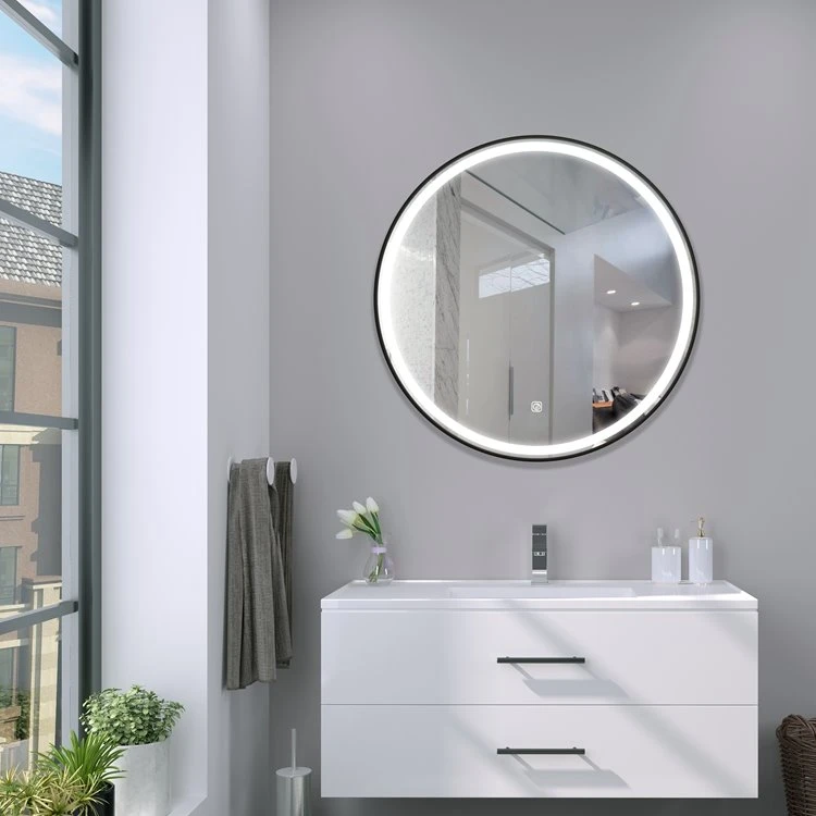 Black Illuminated Mirror Black Illuminated Mirror