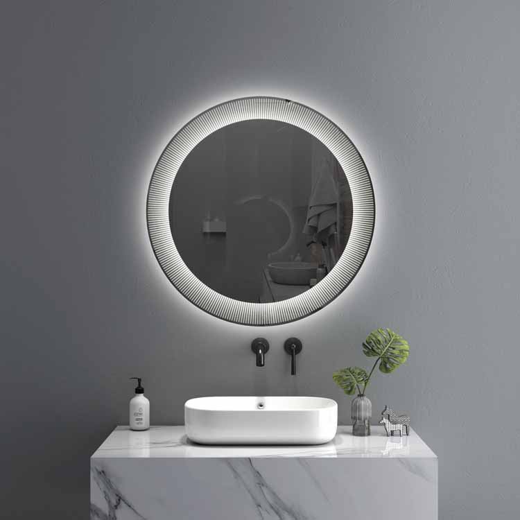 Round Illuminated Bathroom Mirror Round Illuminated Bathroom Mirror